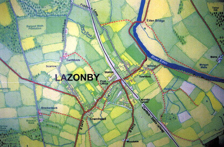 Lazonby Map, 2006